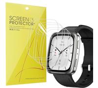 Blueshaweu Screen Protector Compatible with Amazfit Active 2 Smartwatch 1.75 Inch Square, HD Clear Flexible TPU Screen Protector [Pack of 6] Compatible with Amazfit Active 2 Sqaure Smartwatch