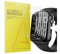 Blueshaweu Screen Protector Compatible with Baolubao Smartwatch Women Men 1.91 Inch R30MAX, HD Clear Flexible TPU Screen Protector [Pack of 6] Compatible with Baolubao R30MAX Smartwatch (Transparency)