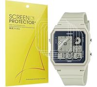 Blueshaweu Screen Protector Compatible with Casio LF-20W, HD Clear Flexible TPU Screen Protector [Pack of 6] Compatible with Casio Watch LF-20W-8AEF, LF-20W-1AEF (Transparency)