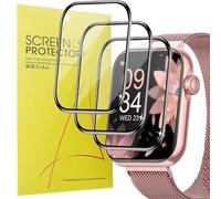Blueshaweu Screen Protector Compatible with DEKELIFE 2025 Smartwatch 1.85 Inch G39, HD Clear Flexible TPU Screen Protector [Pack of 3] Compatible with DEKELIFE G39 Smartwatch (Black)
