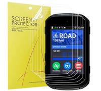 Blueshaweu Screen Protector Compatible with Garmin Edge 850/550, HD Clear Flexible TPU Screen Protector [Pack of 6] Compatible with Garmin Edge 850,550 (Transparent)