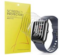 Blueshaweu Screen Protector Compatible with Hama Smartwatch 4900, HD Clear Flexible TPU Screen Protector [Pack of 6] Compatible with Hama 4900 Smartwatch 1.3 Inch (Transparent)