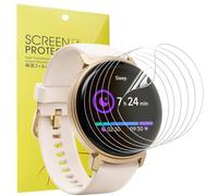 Blueshaweu Screen Protector Compatible with Hama Smartwatch Arion AMOLED 43 mm, HD Clear Flexible TPU Screen Protector [Pack of 6] Compatible with Hama Smartwatch Arion (Transparency)