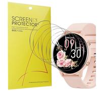 Blueshaweu Screen Protector Compatible with Hwagol Smartwatch Women Men 1.39 Inch G25, HD Clear Flexible TPU Screen Protector [Pack of 6] for Hwagol G25 Smartwatch (Transparent)