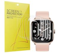 Blueshaweu Screen Protector Compatible with Ice Watch - Ice Smart 2.0 Square (1.70 inches), HD Clear Flexible TPU Screen Protector [Pack of 6] Compatible with ICE Smart 2.0 Square (Transparent)