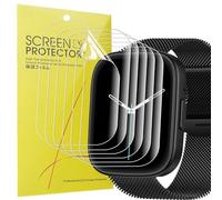Blueshaweu Screen Protector Compatible with Levowatch DOITX3 Smartwatch - 2.1 inch, HD Clear Flexible TPU Screen Protector [Pack of 6] Compatible with Levowatch DOITX3 Smartwatch (Transparent)