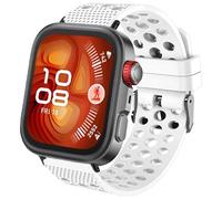 Blueshaweu Strap Compatible with Huawei Watch Fit 4 Pro Smartwatch, Breathable Silicone Replacement Watch Strap Compatible with Huawei Watch Fit 4 Pro, Fit 4, Fit 3, Große, Silicone, No Gemstone