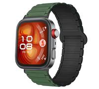 Blueshaweu Strap Compatible with Huawei Watch Fit 4 Pro Smartwatch, Soft Silicone, Fully Magnetic, Adjustable Watch Strap Compatible with Huawei Watch Fit 4 Pro, Fit 4, Fit 3, Große, Silicone, No