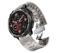 Blueshaweu Strap Compatible with Kospet Smartwatch, Classic High Quality Stainless Steel Watch Strap Compatible with Kospet Tank M4 /M3 Ultra/M2/TANK T4/T3/T2, Große, Silicone, No Gemstone