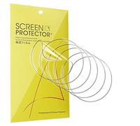 Blueshaweu Universal Round Watch Screen Protector, [Pack of 6] HD Clear Flexible TPU Screen Protector, Anti-Scratch, HD Clear, Bubble-Free (38 mm Diameter)