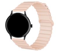 Blueshaweufor Sekonda Smart Watch 16mm, 20mm, 22mm Magnetic Silicone Sport Strong Magnet Strap Watchband Compatible with SEKONDA Flex,Motion,Motion Plus 38mm,Motion Pro,ACTIVE PRO,HYBRID (Pink, 20mm)