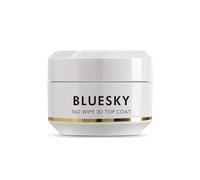 Bluesky 3D No Wipe Top Coat 15g, Nail Art Gel for Sculpting, Powder Rubbing, 3D Designs, 21 Day Manicure, Professional, Salon & Home Use, Requires Curing Under LED UV Nail Lamp