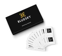 Bluesky Acetone Gel Polish Remover Wraps Pre Soaked, Soak Off Nail Varnish Removal Pads - 100 Pack