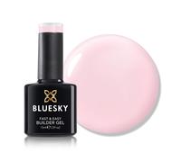 BLUESKY All in One Fast and Easy Builder Gel 15ml, Dusty Pink, Nail Strengthener and Extender for Long, Strong Nails and Nail Extensions, Requires