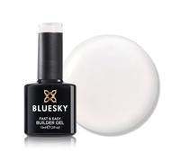 BLUESKY All in One Fast and Easy Builder Gel 15ml, Frosty Pearl, Nail Strengthener and Extender for Long, Strong Nails and Nail Extensions, Requires Curing Under LED UV Nail Lamp