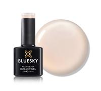 BLUESKY All in One Fast and Easy Builder Gel 15ml, Pale - Nude, Nail Strengthener and Extender for Long, Strong Nails and Nail Extensions, Requires
