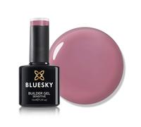 BLUESKY All in One Fast and Easy Builder Gel Sensitive 15ml, Cherry Bliss - Rose Pink, Nail Strengthener and Extender for Sensitive Nails, Requires