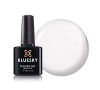 BLUESKY All in One Fast and Easy Builder Gel Sensitive 15ml, Crystal Clarity - Clear, Nail Strengthener and Extender for Sensitive Nails, Requires