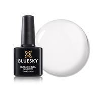 BLUESKY All in One Fast and Easy Builder Gel Sensitive 15ml, Crystal Clarity - Clear, Nail Strengthener and Extender for Sensitive Nails, Requires Curing Under LED UV Nail Lamp
