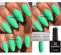 Bluesky Aqua Marine Bright Green Nail Gel Polish A84 UV LED Soak Off 10ml