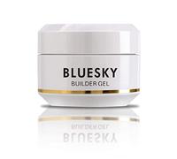Bluesky Builder Gel For Nails and Nail Extensions, Nail Strengthener and Nail Repair, Soak Off - Pink, 15 ml (Requires Curing Under LED UV Lamp)
