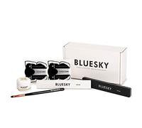Bluesky Builder Gel Nail Kit, Nail Extension Kit For Beginners, Clear Builder Gel 15 ml, 50 Nail Form Stickers, Nail File & Buffer, Nail Extension Brush