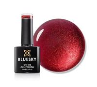 Bluesky Cat Eye Gel Nail Polish 10ml, Blazing Ruby - RRC06, Red Magnetic Nail Polish with Cat Eye Effect for LED UV Lamp, Long-Lasting, Salon & Home Manicures