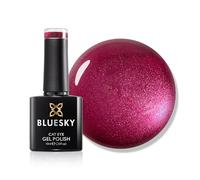 Bluesky Cat Eye Gel Nail Polish 10ml, Fiery Fuchsia - RRC03, Pink Magnetic Nail Polish with Cat Eye Effect for LED UV Lamp, Long-Lasting, Salon & Home Manicures