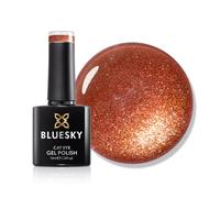 Bluesky Cat Eye Gel Nail Polish 10ml, Flaring Vermilion - AGW05, Metallic Red Magnetic Gel Nail Polish with Cat Eye Effect, Gel for LED UV Lamp, Long-Lasting, Salon & Home Manicures