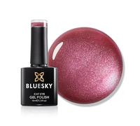 Bluesky Cat Eye Gel Nail Polish 10ml, Rose Quartz - RRC02, Pink | A milky stone tone with a soft glimmer inside, discreet enough for the office while still moving as you type.