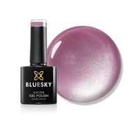 Bluesky Cat Eye Gel Nail Polish 10ml, Rose Whisper - SJC07, Pink Magnetic Nail Polish with Cat Eye Effect for LED UV Lamp, Long-Lasting