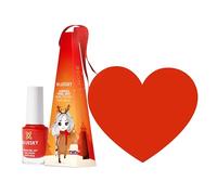 Bluesky Christmas Kids Nail Varnish Bauble - Rudolph's Nose, Red. Easy Peel-off, Non-Toxic, Water- based, Odour-free Nail Polish for Kids, 5ml