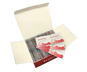 Bluesky Cleanser Wipes for UV Nail Gel (75 Percent Isopropyl Alcohol Wipes) - 200 Pieces