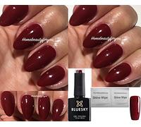Bluesky Decadence Burgundy Dark Red Burlesque Vixen 80525 Nail Gel Polish UV LED Soak Off 10ml