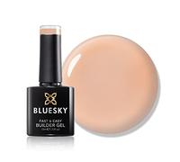 Bluesky Fast & Easy Builder Gel 10ml, Honey, Peach Nude | A warm golden beige that adds real length and strength in one step, with no separate base coat or brush needed.