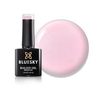 Bluesky Fast & Easy Sensitive Builder Gel 10ml, Pink Clouds, Pale Pink | A whisper soft blush overlay for weak or peeling nails, kind enough to set without the heat that usually stings.
