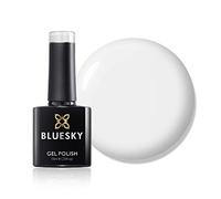 BLUESKY Gel Nail Polish 10 ml, Studio White - 80526, White Gel Nail Polish for 21 Day Manicure, Professional, Salon and Home Use, Requires Curing Under LED UV Nail Lamp