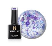 Bluesky Gel Nail Polish 10ml, Azure Wave, Purple Gel Nail Polish for 21 Day Manicure, Professional, Salon & Home Use, Requires Curing Under LED UV Nail Lamp