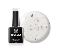 Bluesky Gel Nail Polish 10ml, Beauty Splashes - BGR01, Granite | Dries to a speckled stone effect in one coat with no topper or nail art, for a muted look that suits any season.