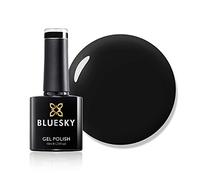 Bluesky Gel Nail Polish 10ml, Blackpool - 80518, Black | The saturated base that stamped, chrome and matte designs need. Soaks off in minutes with acetone, leaving the nail intact.