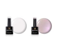 Bluesky Gel Nail Polish 10ml, Cream Puff 80501 and Negligee 80502, 2 Pack