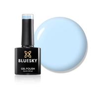 Bluesky Gel Nail Polish 10ml, Creekside - 80596, Baby Blue | A soft powder tone that reads gentle rather than bright, quiet enough for the office and still not beige.