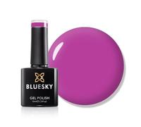 Bluesky Gel Nail Polish 10ml, Flirtini - AW2616, Hot Pink | Inspired by cocktail nights, this bold shade shifts violet in the light. High-shine wear for three weeks, then soaks off.