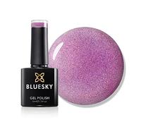 Bluesky Gel Nail Polish 10ml, Happily Ever After - CH10, Lilac Glitter | Soft violet sparkle with a fairytale finish that suits weddings and party nails. Chip resistant gloss for 21 days.