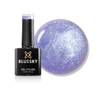 Bluesky Gel Nail Polish 10ml, Lavender Haze - EMG06, Blue Shimmer | Pearlescent lilac undertones catch the light for a soft, ethereal manicure that stays high-gloss for 21 days.