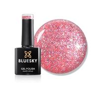 Bluesky Gel Nail Polish 10ml, Lola Glows - LVM01, Pink | A pretty, feminine tone that flatters short and long shapes alike. Chip-resistant, high-shine wear for 21 days.