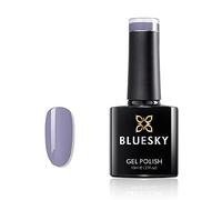 Bluesky Gel Nail Polish 10ml, Medium Grey - QXG809 | A true mid-tone stone shade, neither silvery nor charcoal. Two to three weeks of chip-free wear from a home manicure.