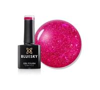 Bluesky Gel Nail Polish 10ml, Merry and Bright - XMASS2206, Red Glitter Gel Nail Polish for 21 Day Manicure, Professional, Salon & Home Use, Requires Curing Under LED UV Nail Lamp