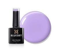 Bluesky Gel Nail Polish 10ml, Naughty You - SS2320, Lilac | A soft pastel purple that lifts a tan and brightens pale hands. Full coverage in two coats, glossy for 21 days.
