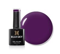 Bluesky Gel Nail Polish 10ml, Nightcap - AW2601, Purple | A deep evening plum with a glassy finish that carries from the desk to dinner. Chip-free for three weeks.